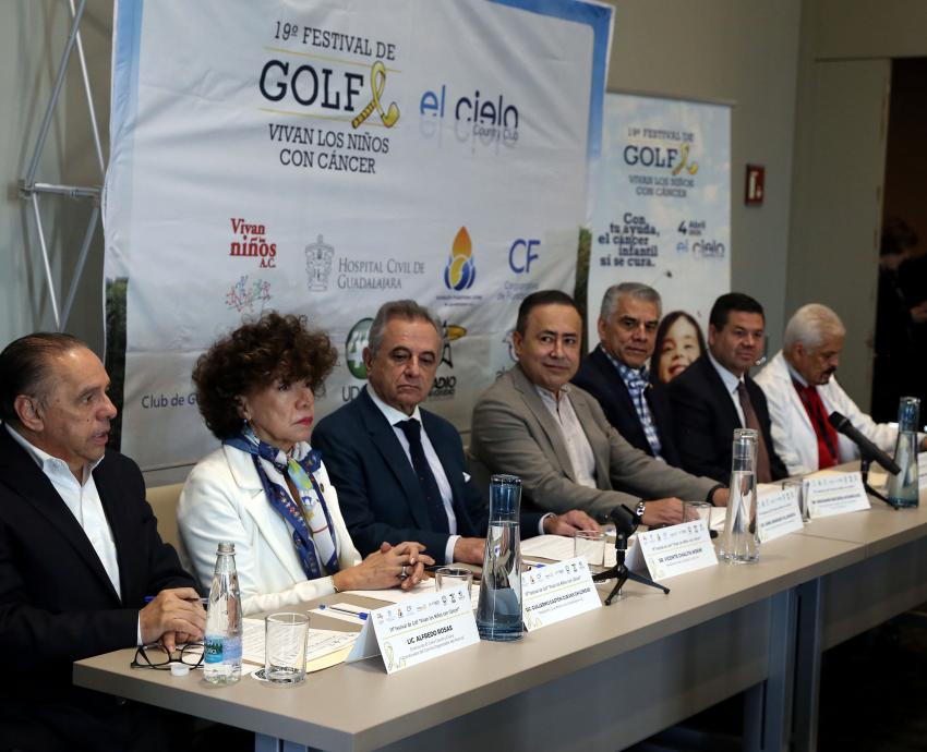 Hospital Civil invita al 19º Festival de Golf “Vivan los niños con cáncer”