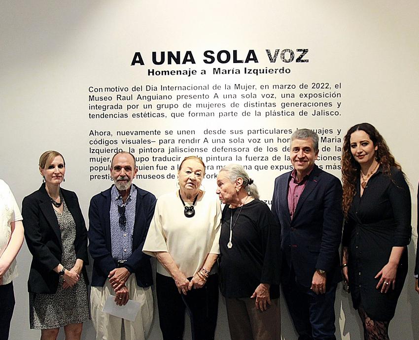 Mujeres artistas rinden homenaje a María Izquierdo