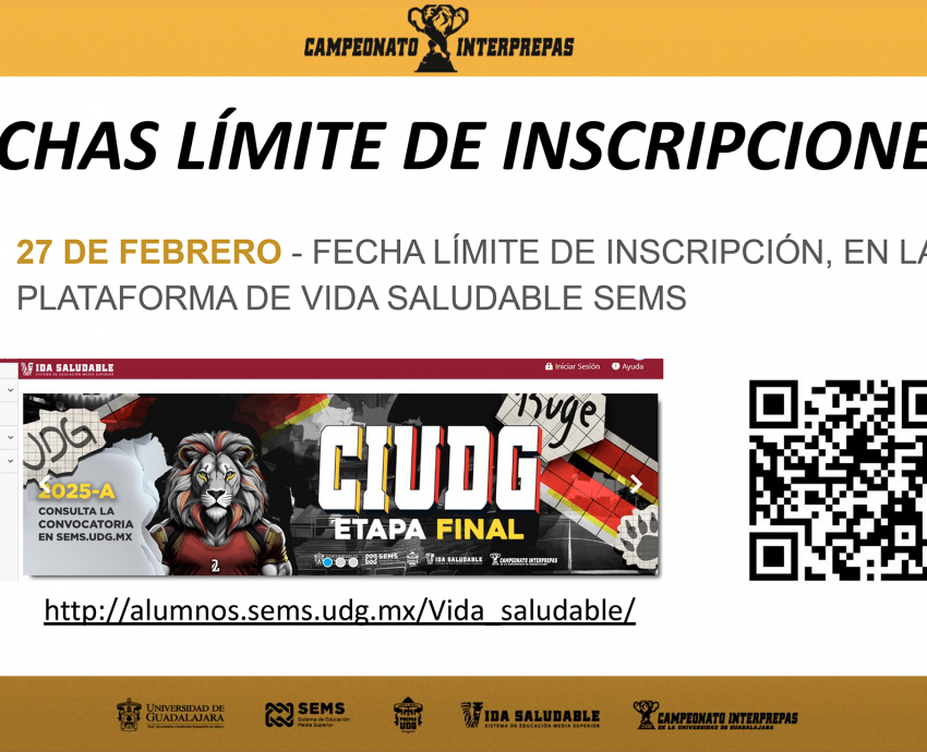Alistan etapa final de Interprepas de la UdeG 