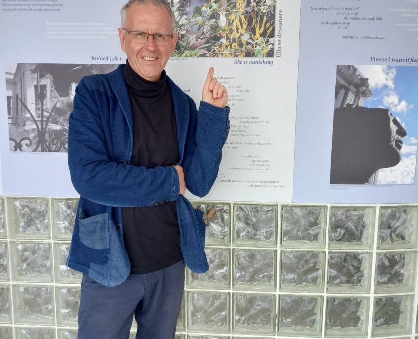 Presentan en la UNAM exposición de fotografía, poesía y arte urbano del MCA y CALAS