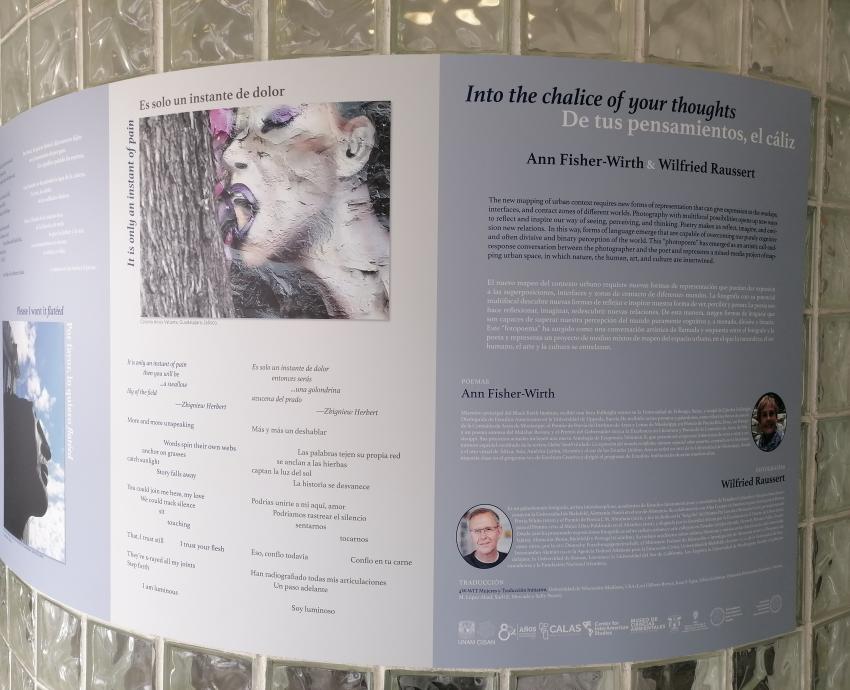 Presentan en la UNAM exposición de fotografía, poesía y arte urbano del MCA y CALAS