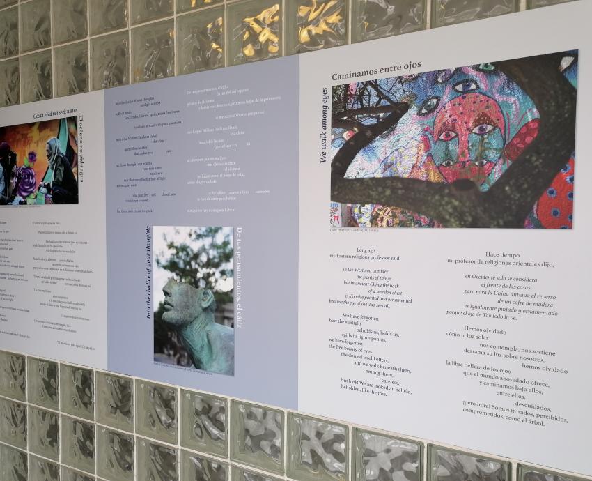Presentan en la UNAM exposición de fotografía, poesía y arte urbano del MCA y CALAS