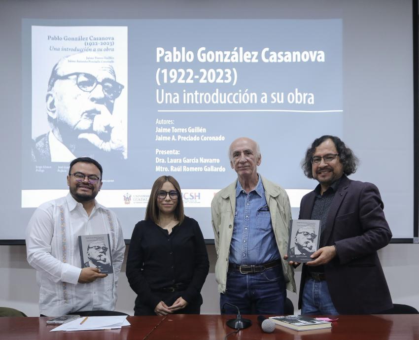 Con nueva publicación, reconocen la vigencia de Pablo González Casanova
