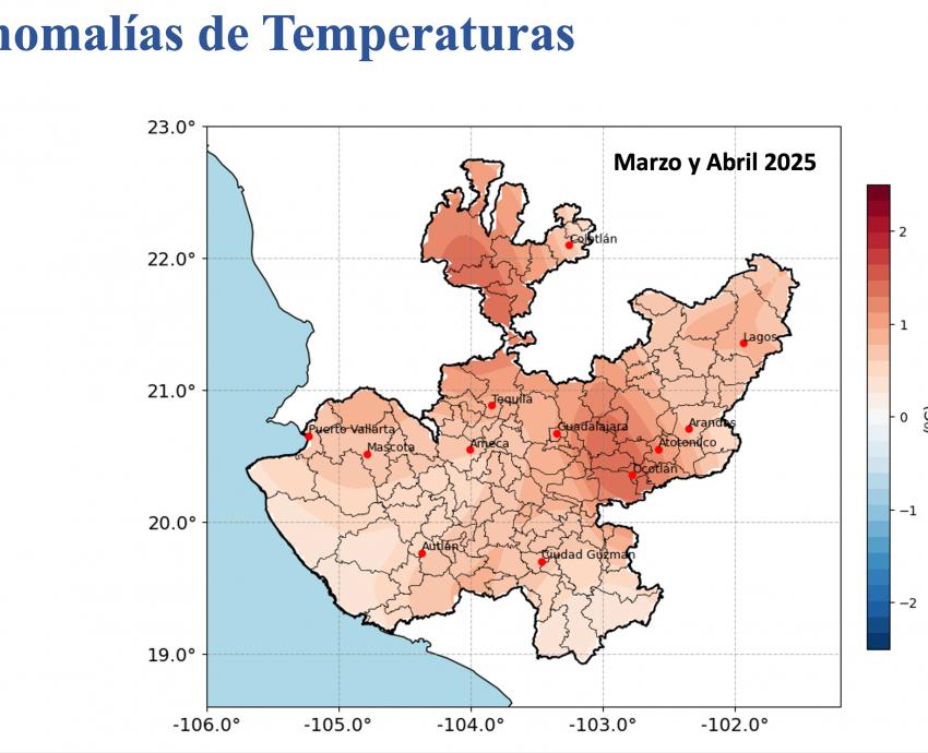 Marzo y abril con temperaturas cálidas, alertan especialistas