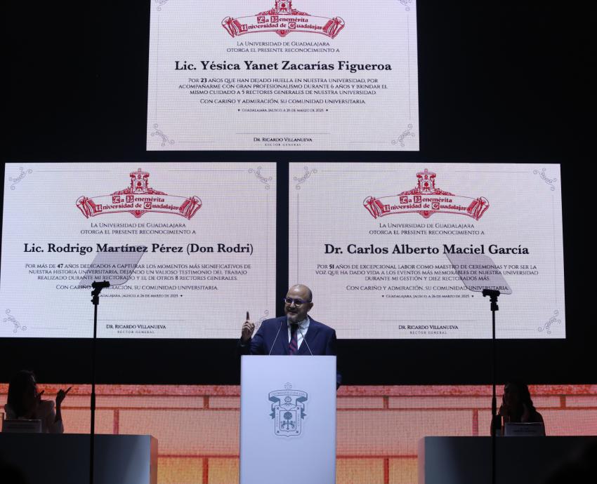 Seis años de logros históricos: Rector General Ricardo Villanueva se despide con su sexto y último Informe de actividades