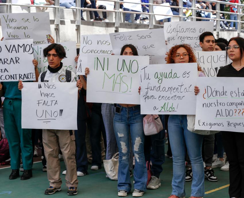 FEU se manifestará en Palacio de Gobierno por estudiantes desaparecidos 