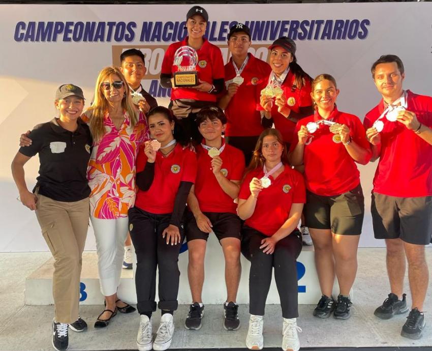Destaca talento universitario en Campeonato Nacional de Tiro con Arco
