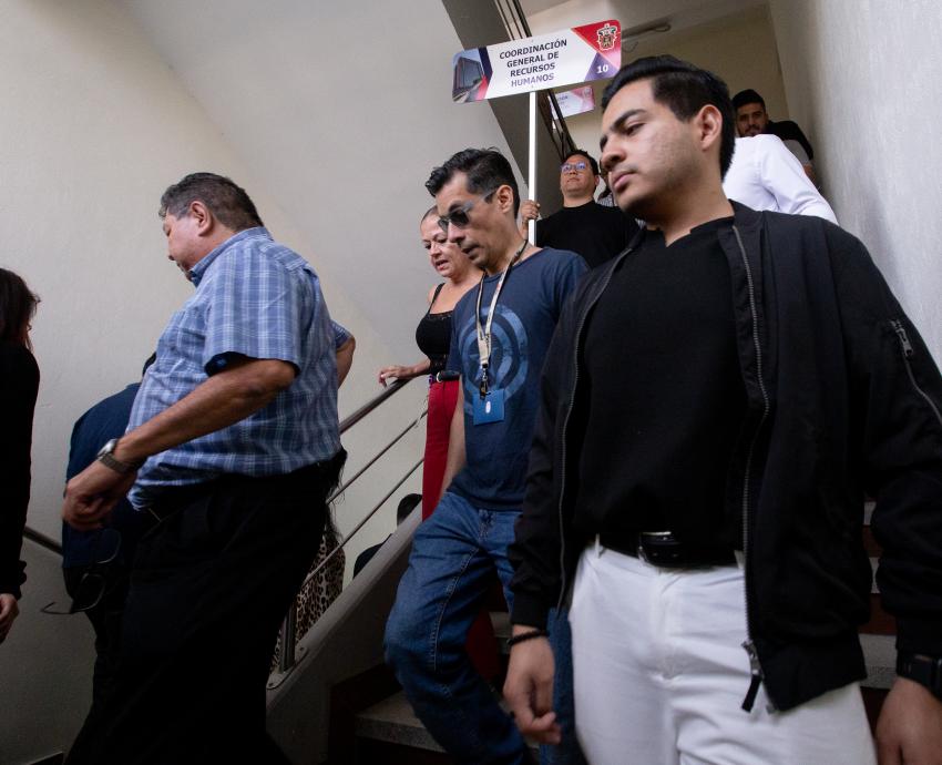 Participan más de 349 mil miembros de la Red Universitaria en simulacro nacional 