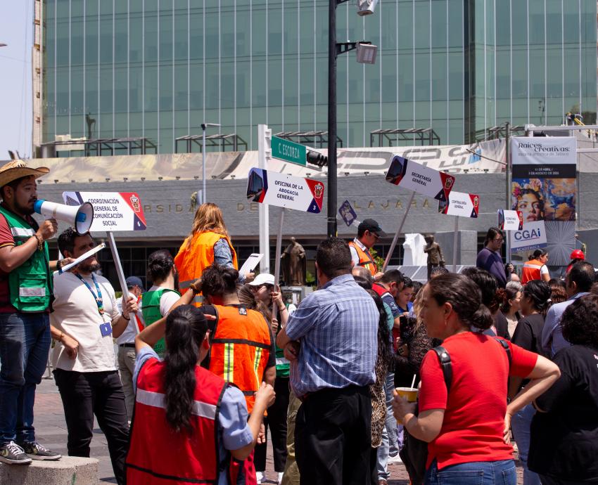 Participan más de 349 mil miembros de la Red Universitaria en simulacro nacional 