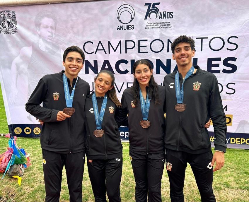 Cosecha UdeG medallas en atletismo y tenis de mesa en los Campeonatos Nacionales Universitarios de la ANUIES 