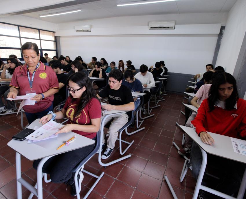 Presenta examen de admisión 95.81% de aspirantes a licenciatura para el ciclo 2025 B