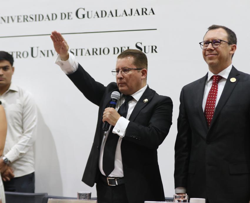 Rinde protesta Dante Jaime Haro Reyes como Rector del CUSur