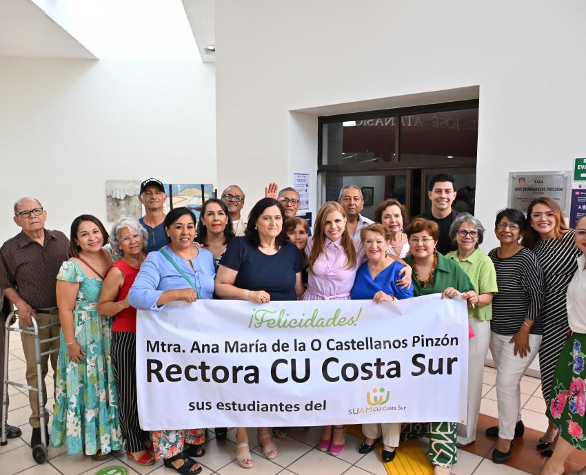 Ratifican a la maestra Ana María de la O Castellanos como Rectora del CUCSur