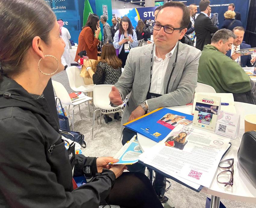 Fortalece UdeG la cooperación académica internacional en NAFSA 2025