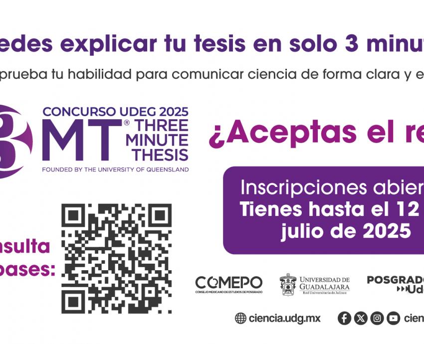 Invita UdeG a sus doctorandos a participar en competencia de divulgación científica