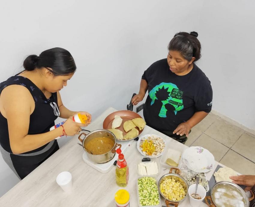 Realizan taller de alimentación tradicional