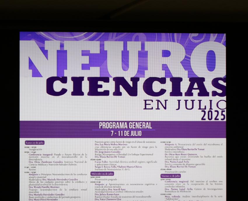 Acercan el estudio de las conductas con programa de Neurociencias en julio