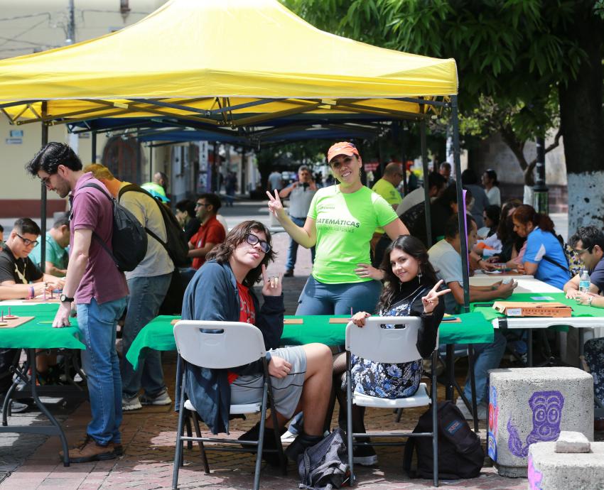 “Matemáticas en la calle” llega a la Rambla Cataluña 