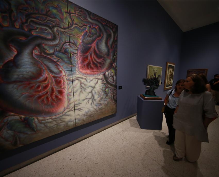 Inaugura MUSA “Ida y vuelta”, una retrospectiva plástica de Ernesto Flores