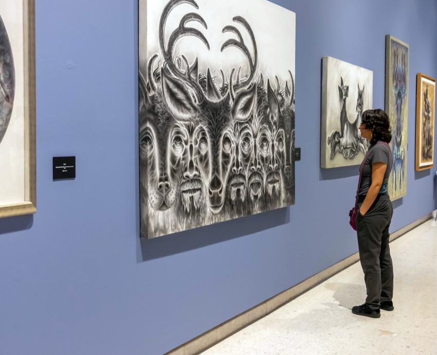 Viaja por distintos mundos a través el arte en el MUSA