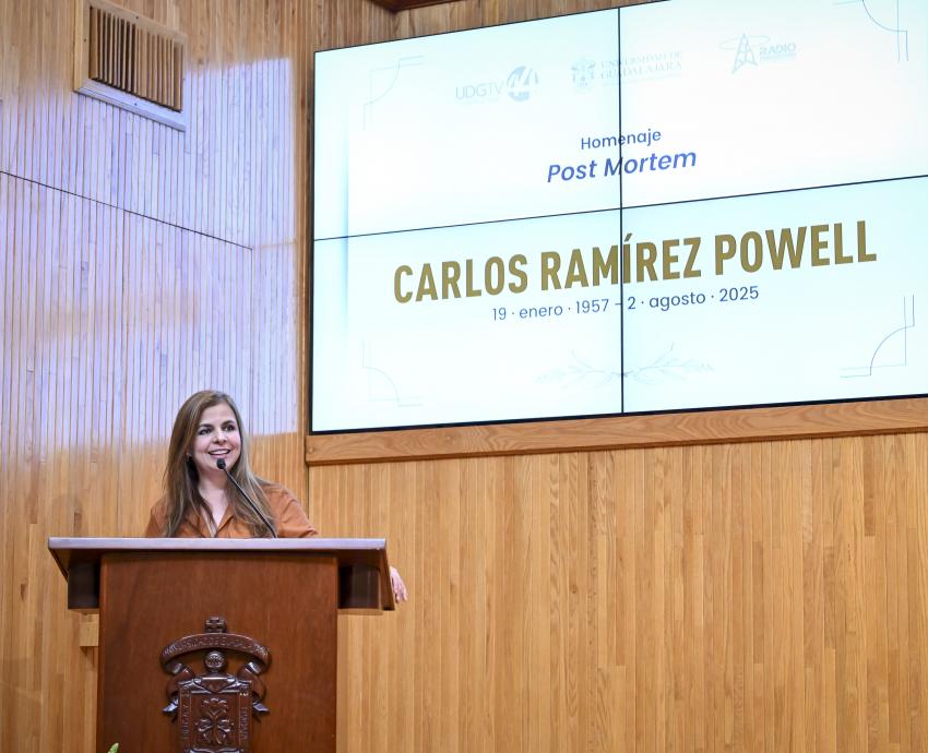 Recuerda UdeG el legado de Carlos Ramírez Powell
