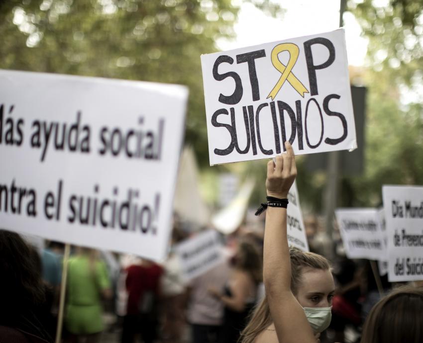 Suicidio, tercera causa de muerte de jóvenes a nivel mundial 