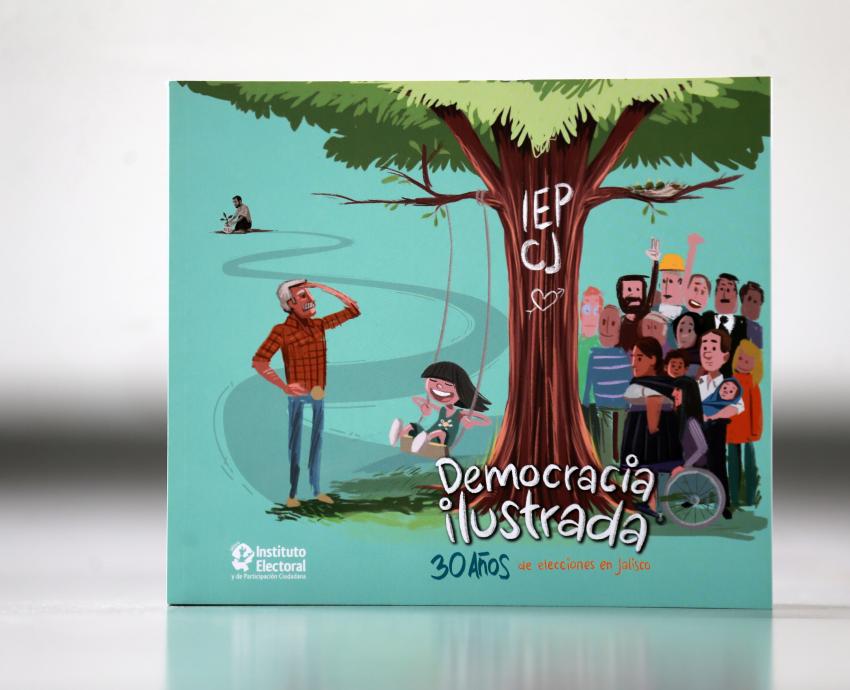 Democracia ilustrada en Jalisco: 30 años narrados con humor y memoria