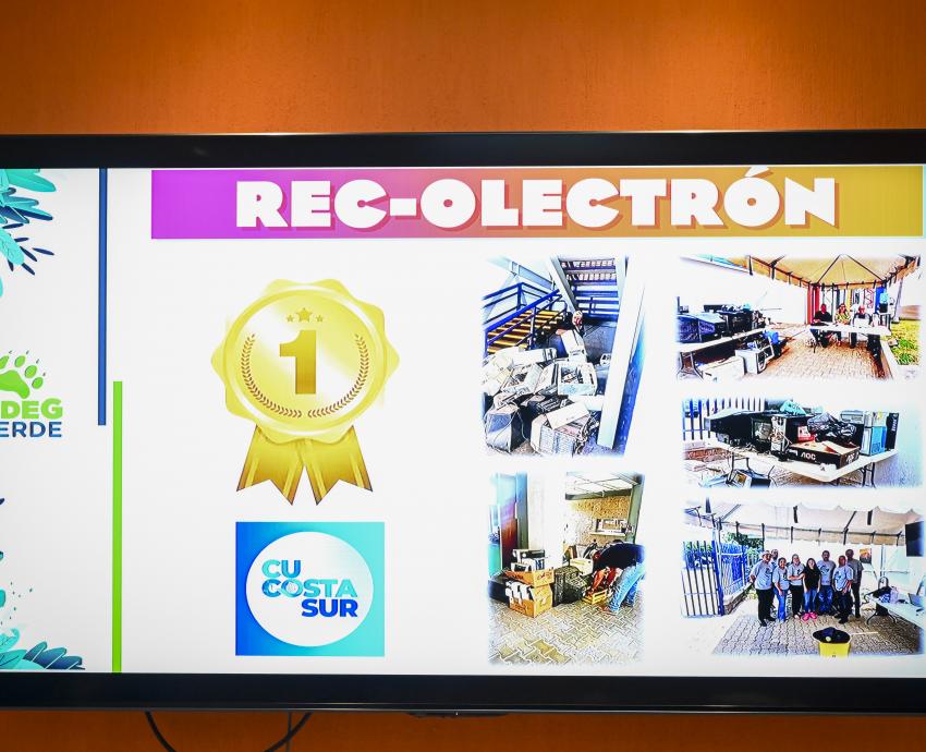 Reconocen compromiso de centros universitarios y preparatorias en el REC-OLECTRÓN 2025 