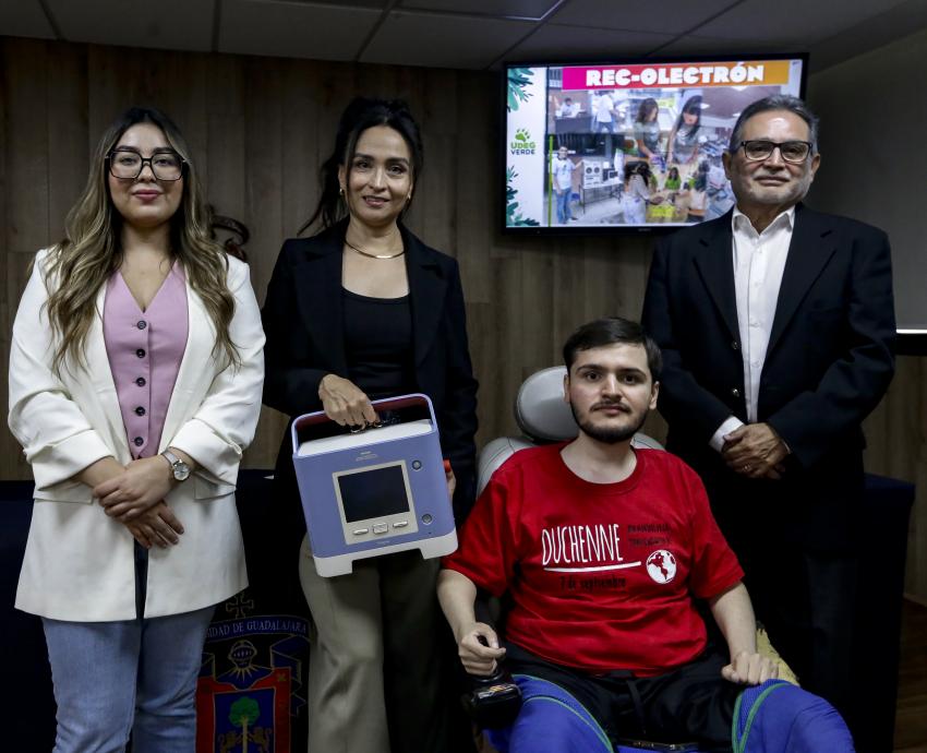 UdeG, líder nacional en recolección de residuos electrónicos