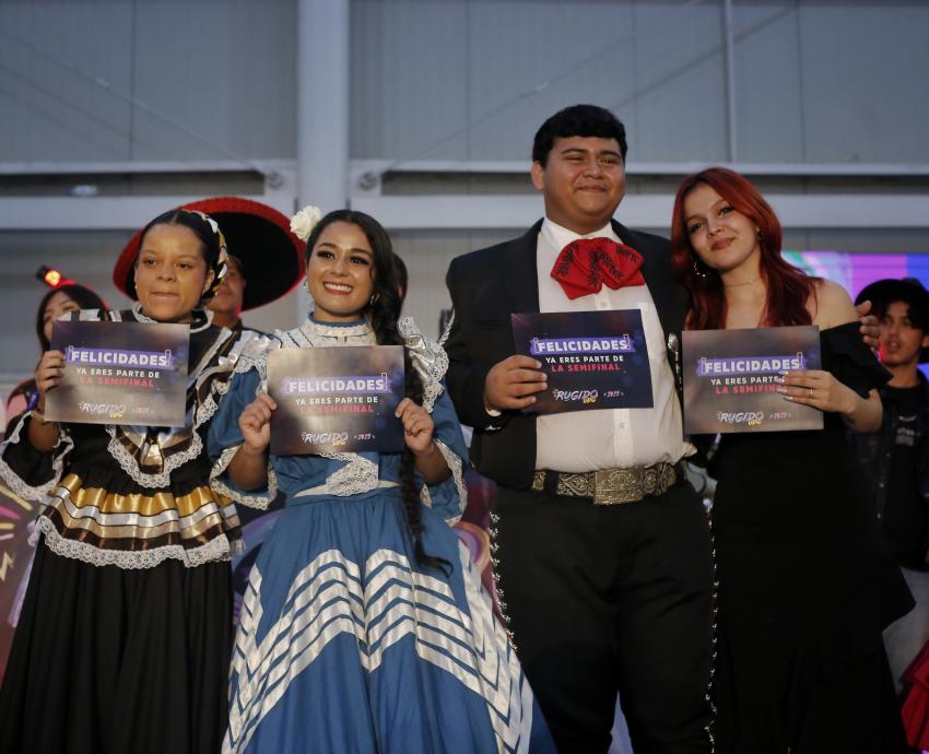 Brilla sobre el escenario el talento de la región Ciénega en Rugido UdeG