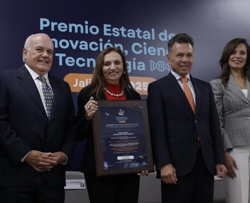 Universitarias y universitarios ganan Premio Estatal de Innovación, Ciencia y Tecnología 2025
