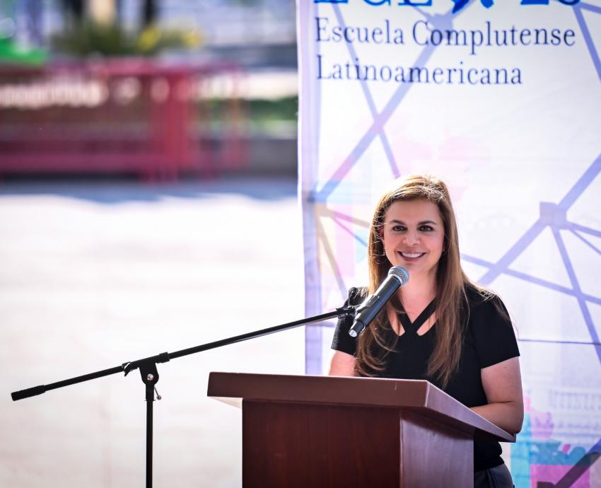 Rectora General inaugura la edición 37 de la Escuela Complutense Latinoamericana