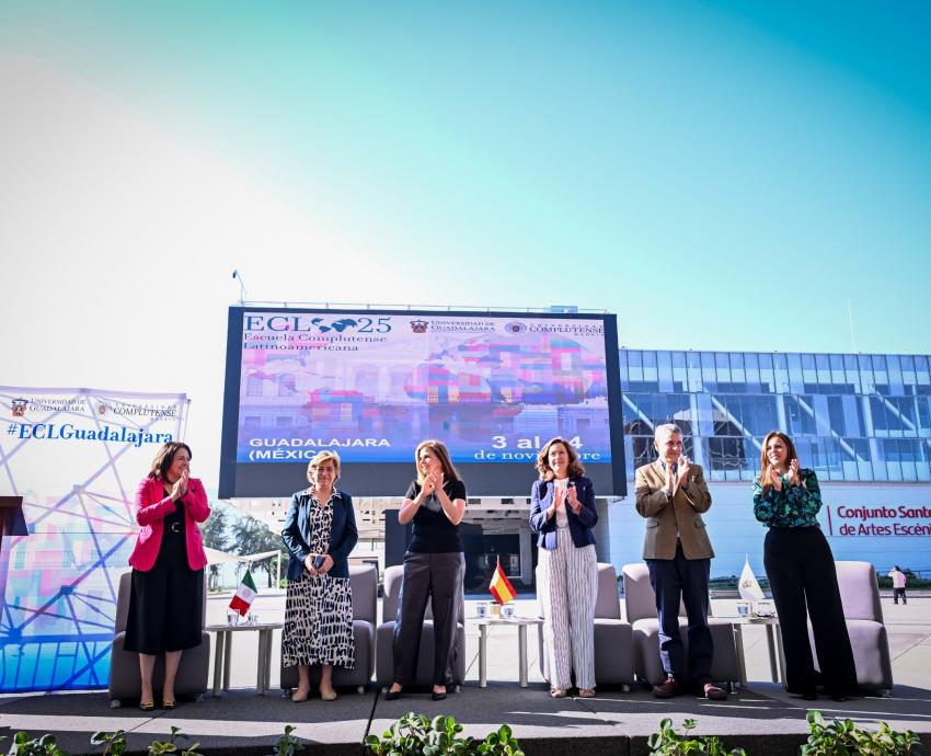 Rectora General inaugura la edición 37 de la Escuela Complutense Latinoamericana