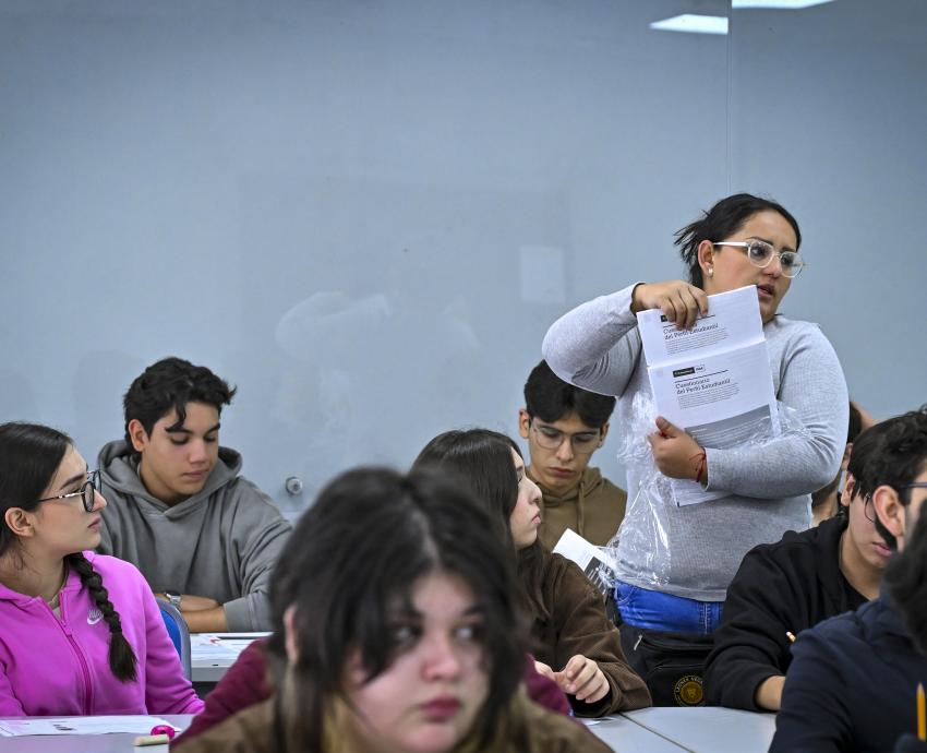 Realiza examen de admisión 97.04% de aspirantes al ciclo escolar 2026-A 