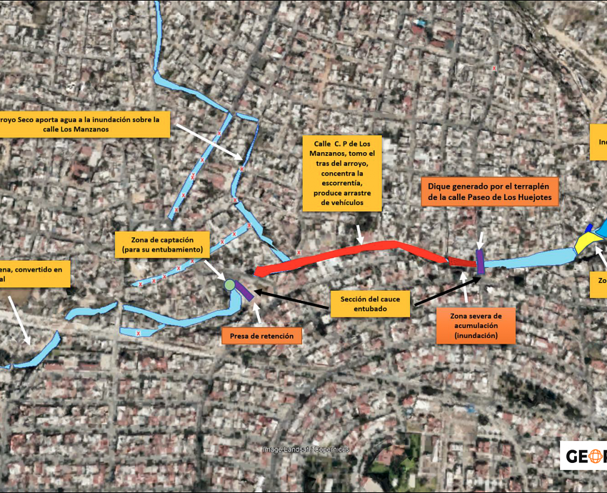 Aumento de inundaciones en el AMG requiere de una política de mitigación y prevención 