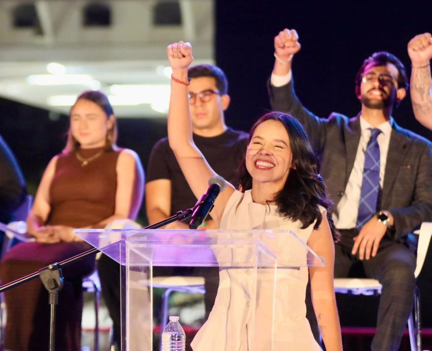 Fernanda Romero es nombrada nueva Presidenta de la FEU