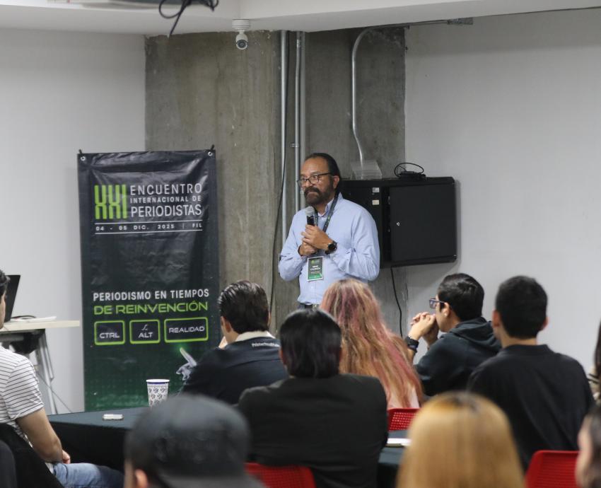 Ofrecen herramientas narrativas dentro del Encuentro Internacional de Periodistas 2025