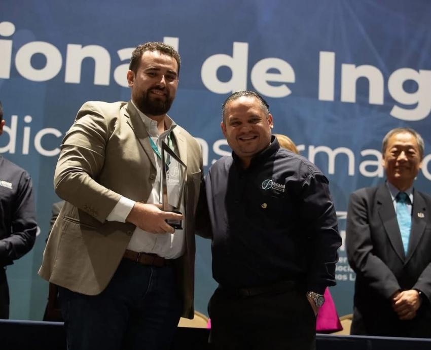 Académico del CUCEI obtiene Premio SOMIB al Joven en Ingeniería Biomédica