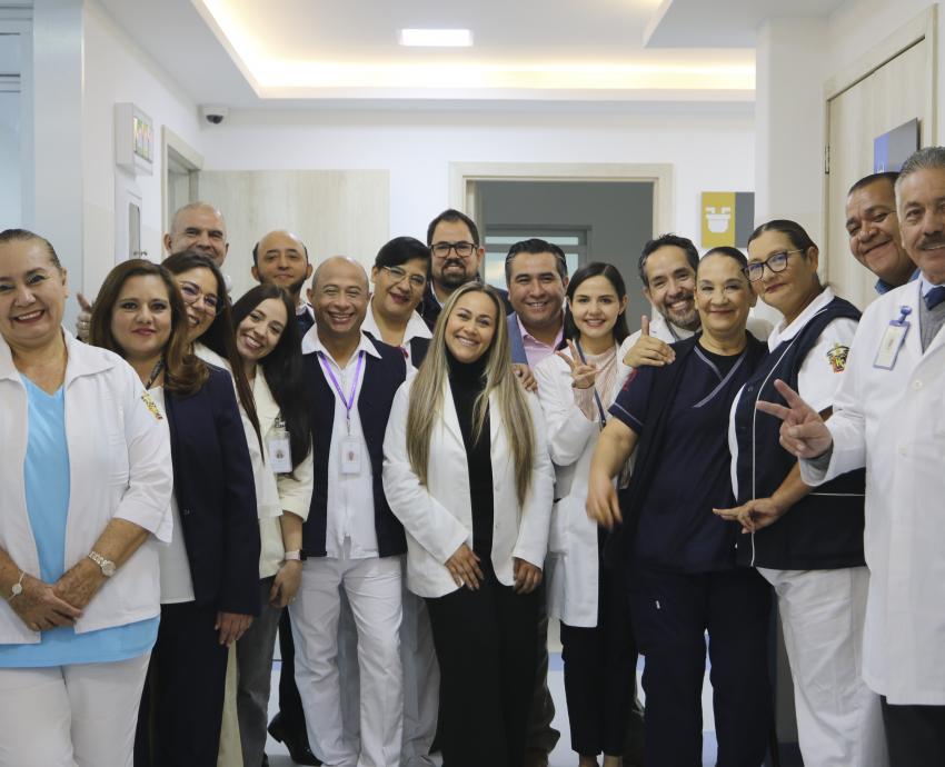 Hospital Civil de Guadalajara “Fray Antonio Alcalde” estrena dos áreas de atención remodeladas