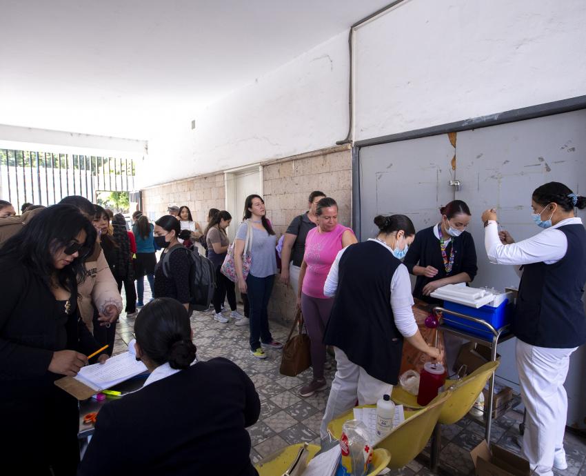 Invita HCG a módulos de vacunación contra el sarampión