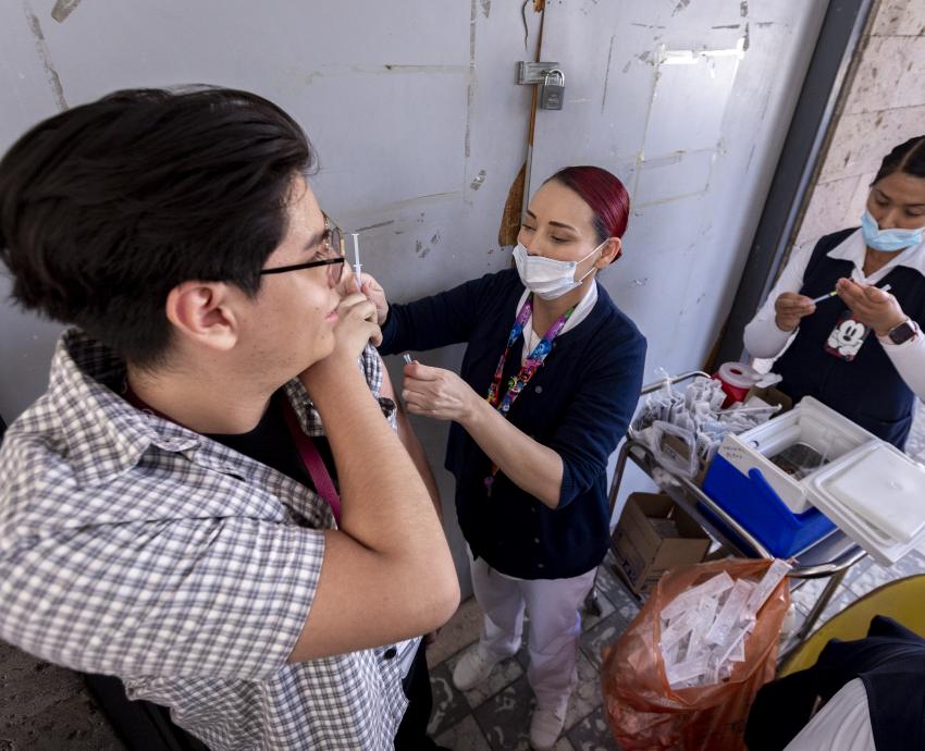 Invita HCG a módulos de vacunación contra el sarampión