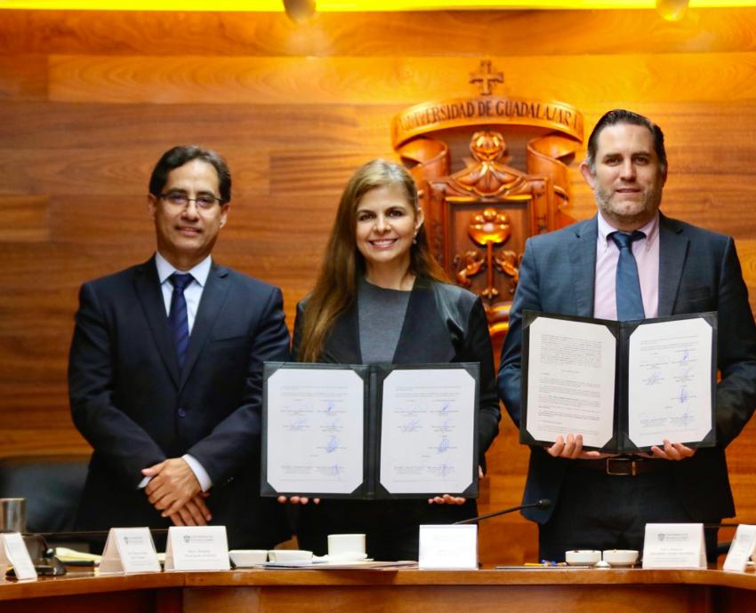 Firman UdeG y Consejo de Cámaras Industriales de Jalisco convenio para promover modelo de educación dual