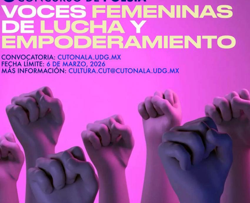 Invitan a tercera edición del Concurso de Poesía “Voces Femeninas de Lucha y Empoderamiento”