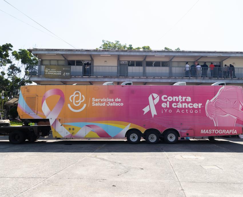 Realizan jornada de mastografías gratuitas en CUGuadalajara