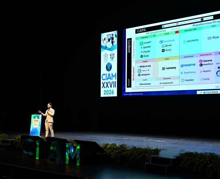 Plantean usos clínicos de IA en el sector salud, durante CIAM 2026