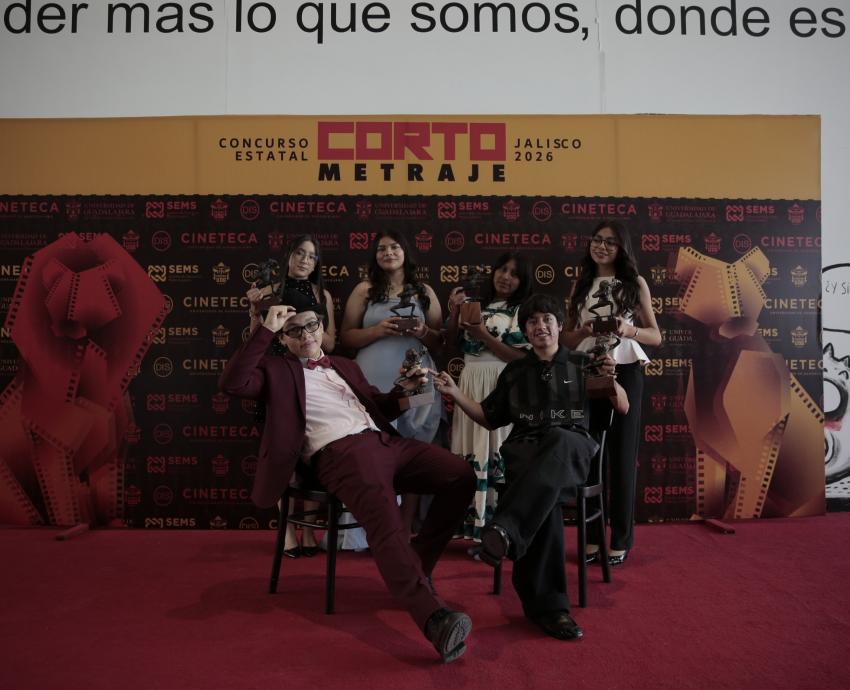 Estudiantes del SEMS arrasan con primeros lugares en Concurso estatal de cortometraje