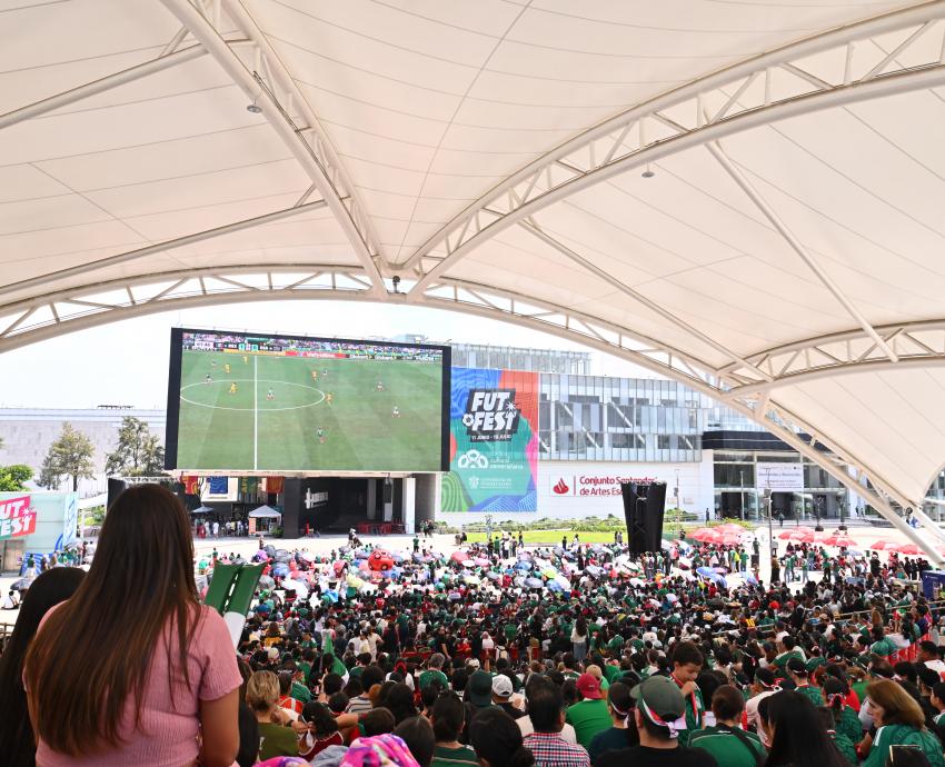 Con gran fiesta y victoria de México inicia el FutFest 2026 en el Centro Cultural Universitario