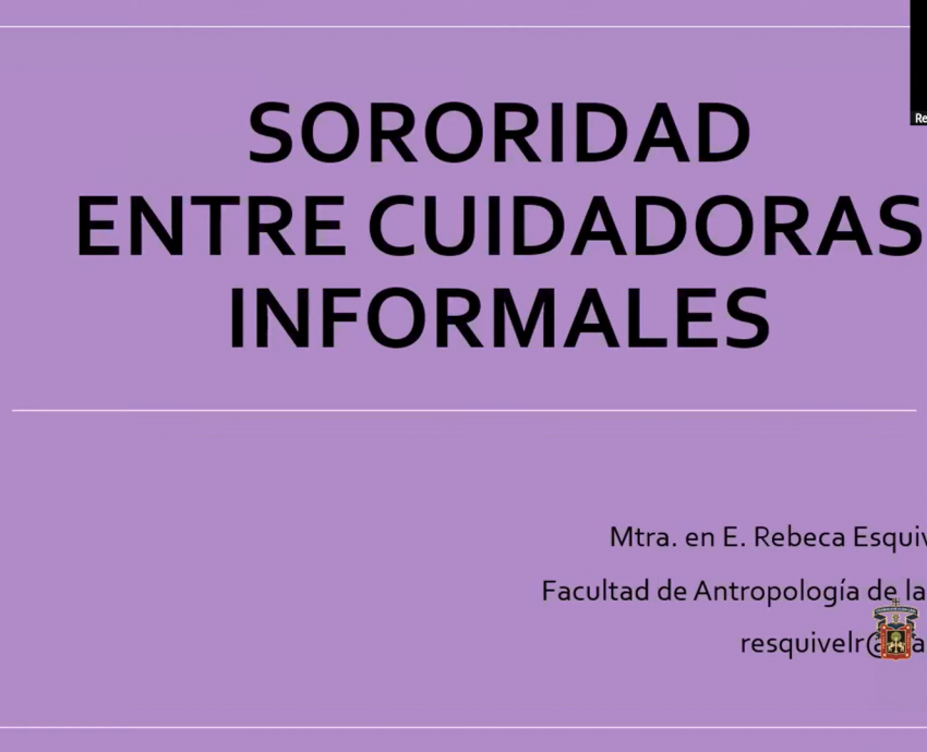 “La vida en sostén” dialoga sobre cuidadoras primarias informales en salud: la primera fila de cuidados precarizada