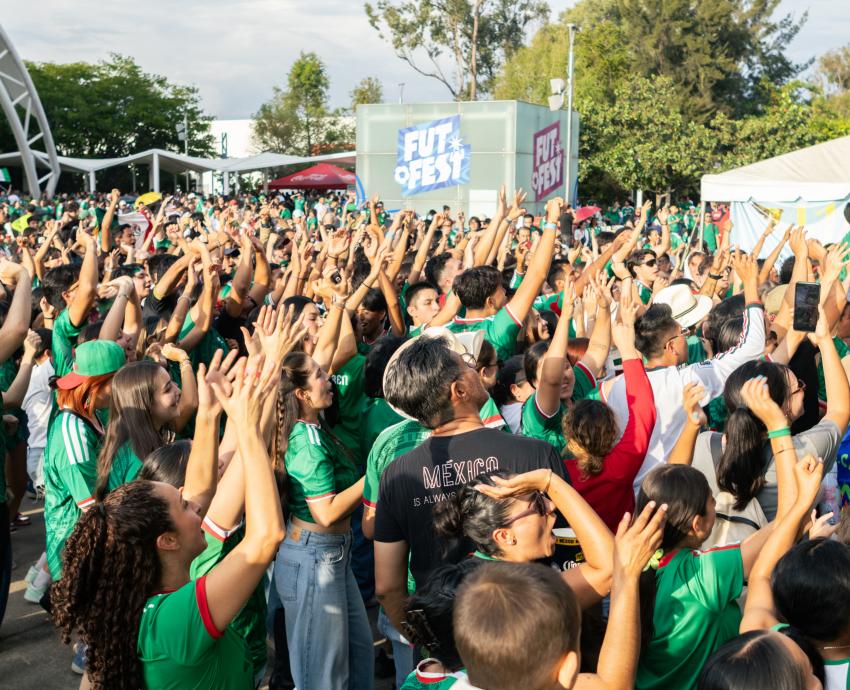 “¿Y si sí?”: celebran triunfo de México ante Ecuador durante el FutFest