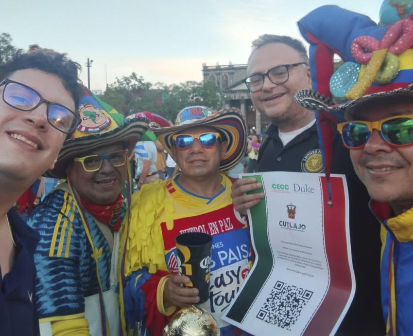 Miden percepción de huella ecológica en turistas durante el mundial 